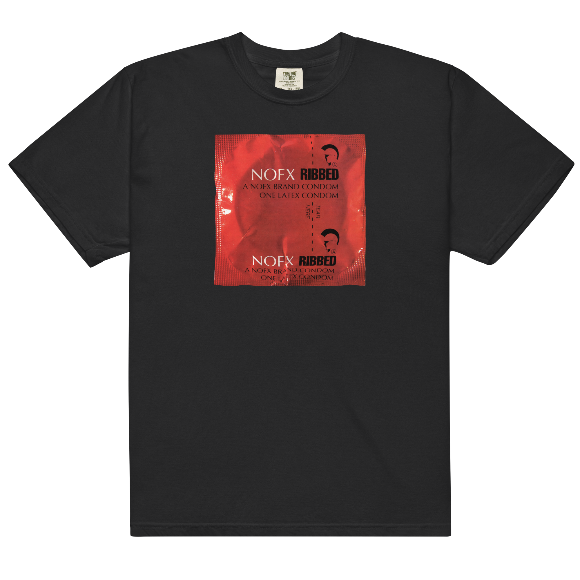 Ribbed T-Shirt (Black)