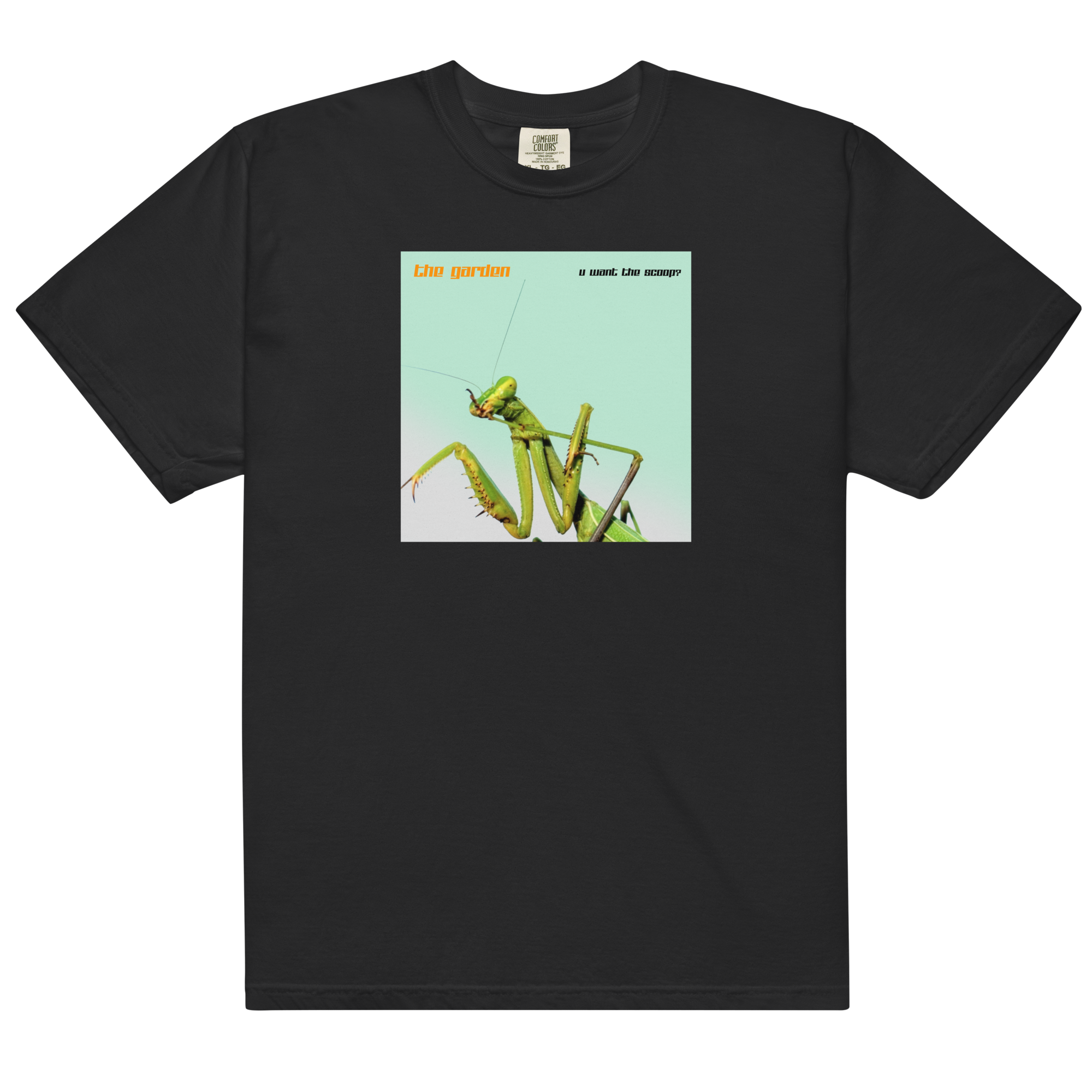 U Want The Scoop? T-Shirt (Black)