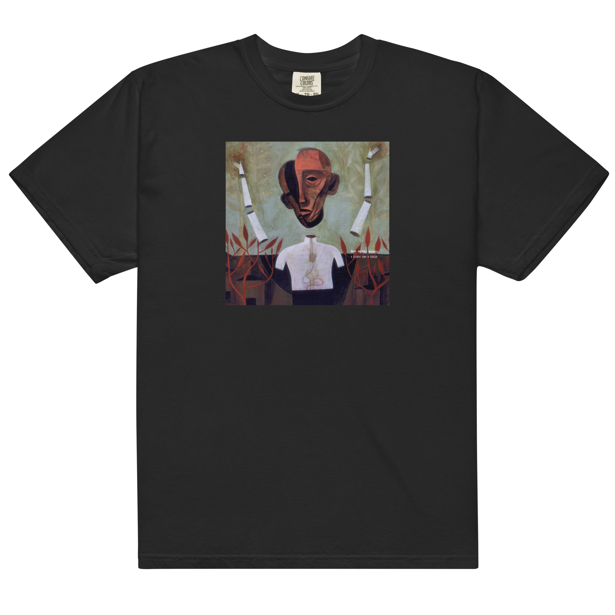 A Fight and a Crash T-Shirt (Black)