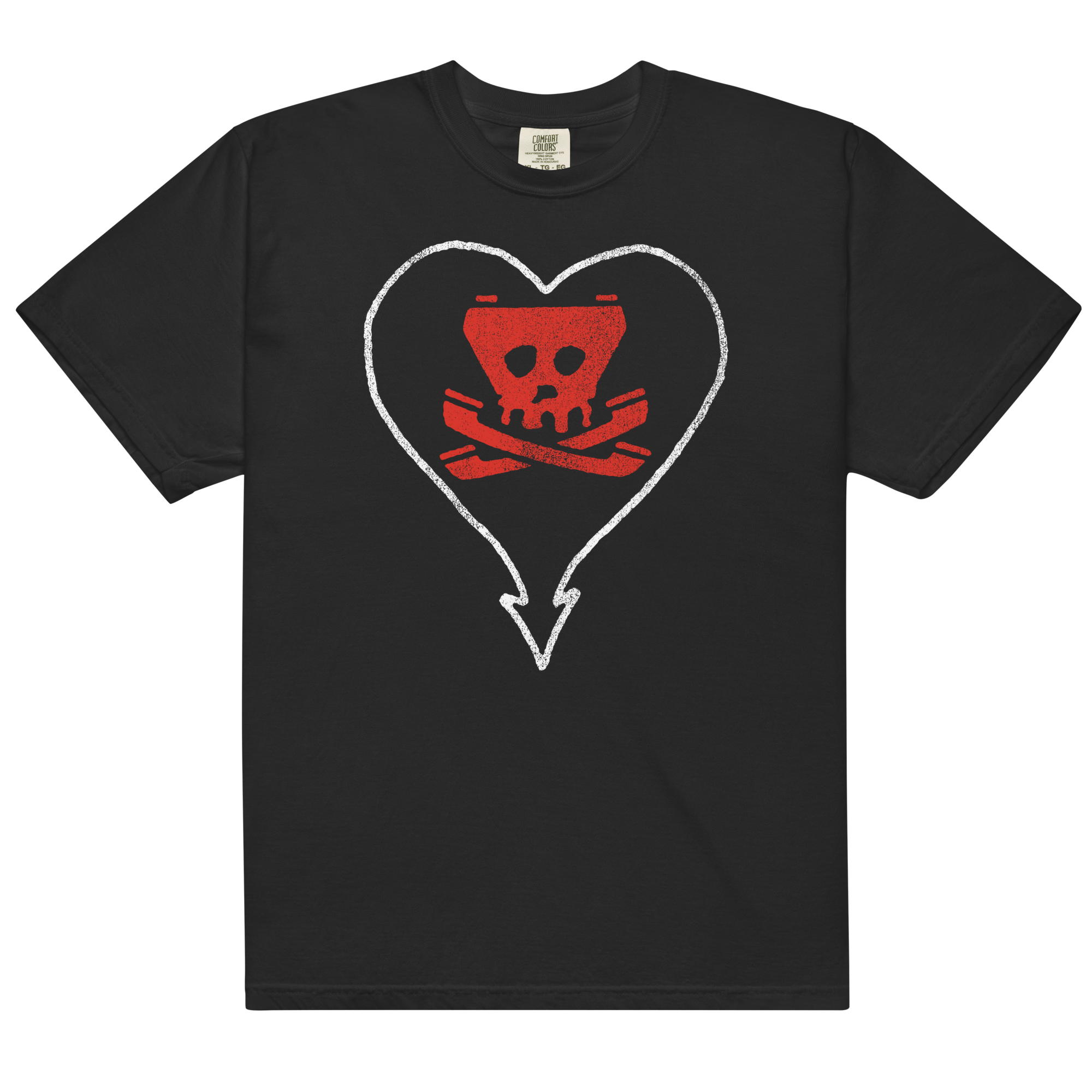Heartskull Tone T-Shirt (Black)