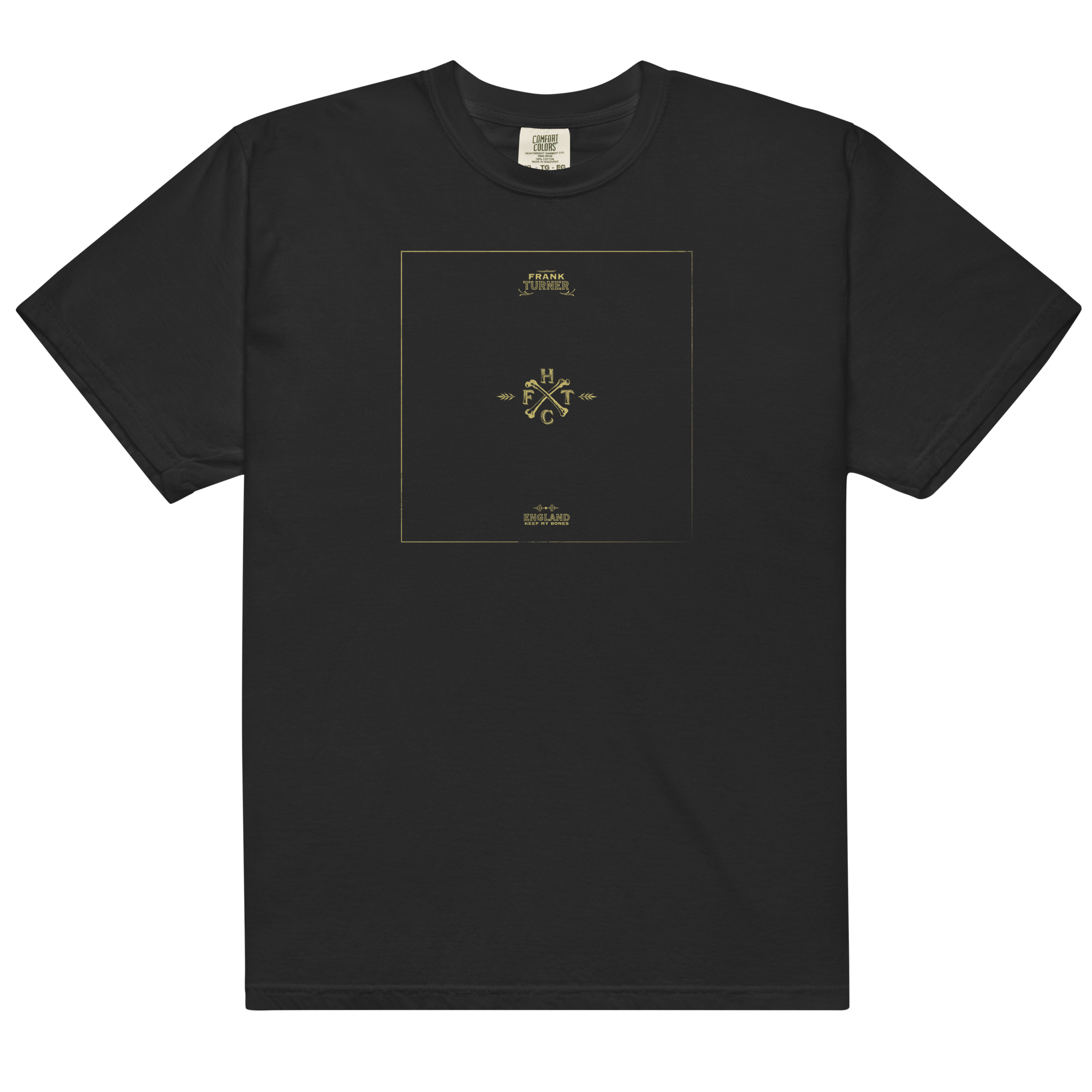 England Keep My Bones T-Shirt (Black)