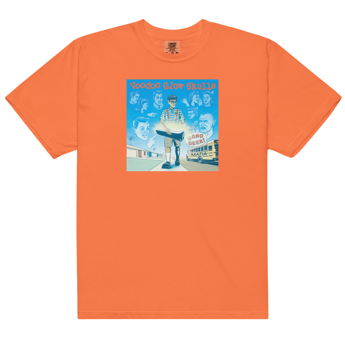 The Band Geek Mafia T-Shirt (Orange) – Epitaph Records