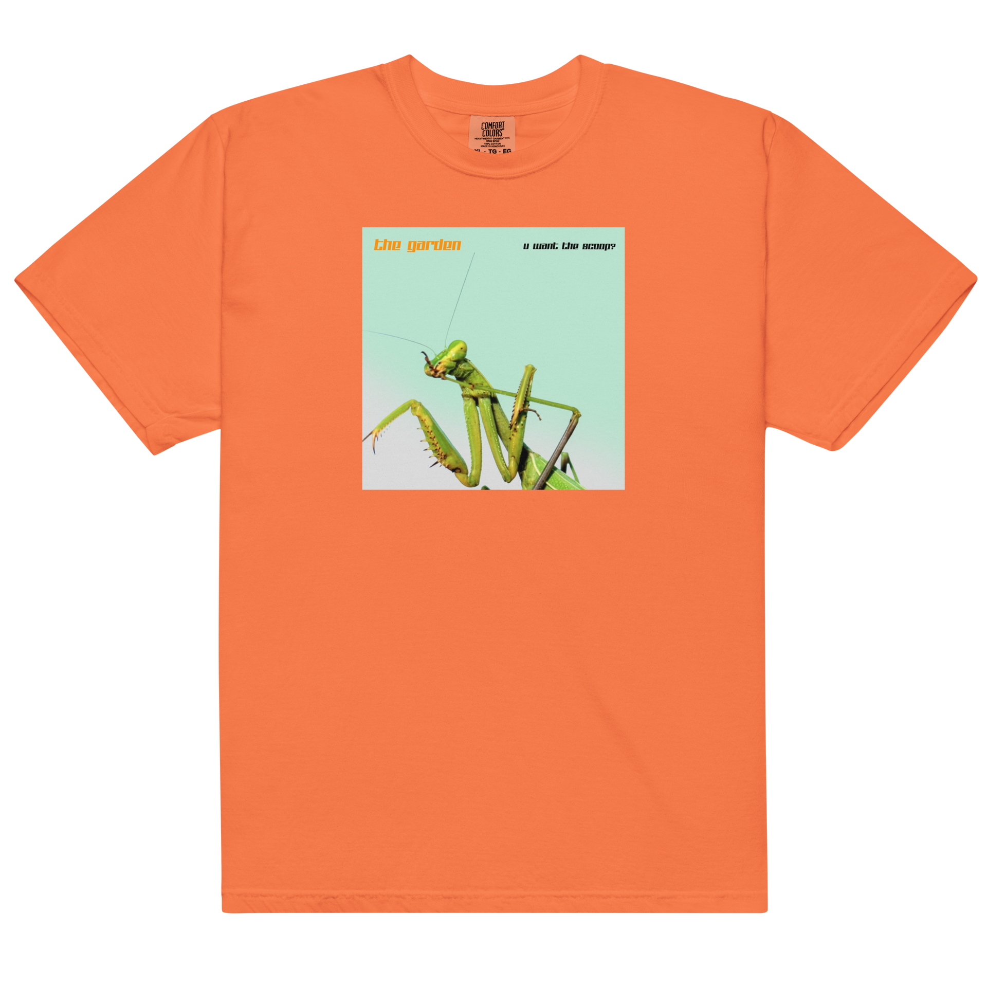 U Want The Scoop? T-Shirt (Burnt Orange) – Epitaph Records