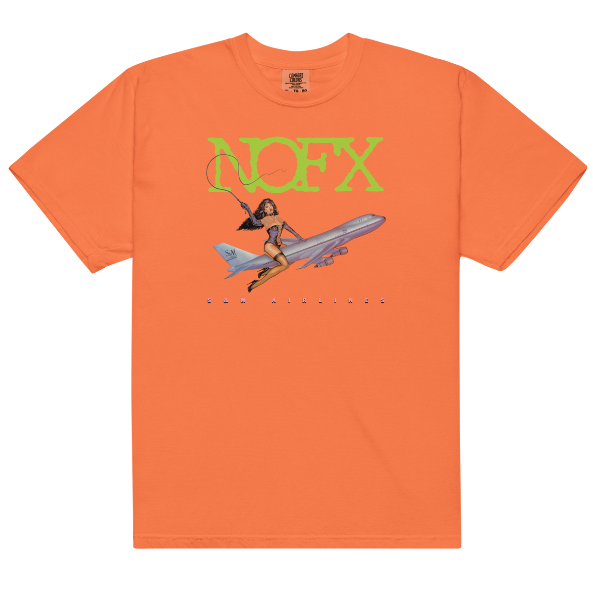 S&M Airlines T-Shirt (Orange) – Epitaph Records
