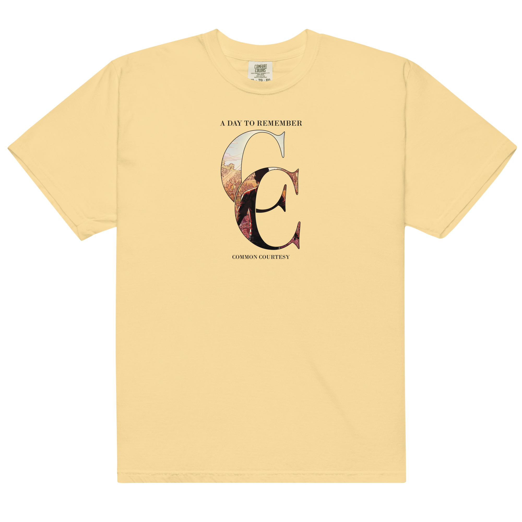 Common Courtesy T-Shirt (Yellow)