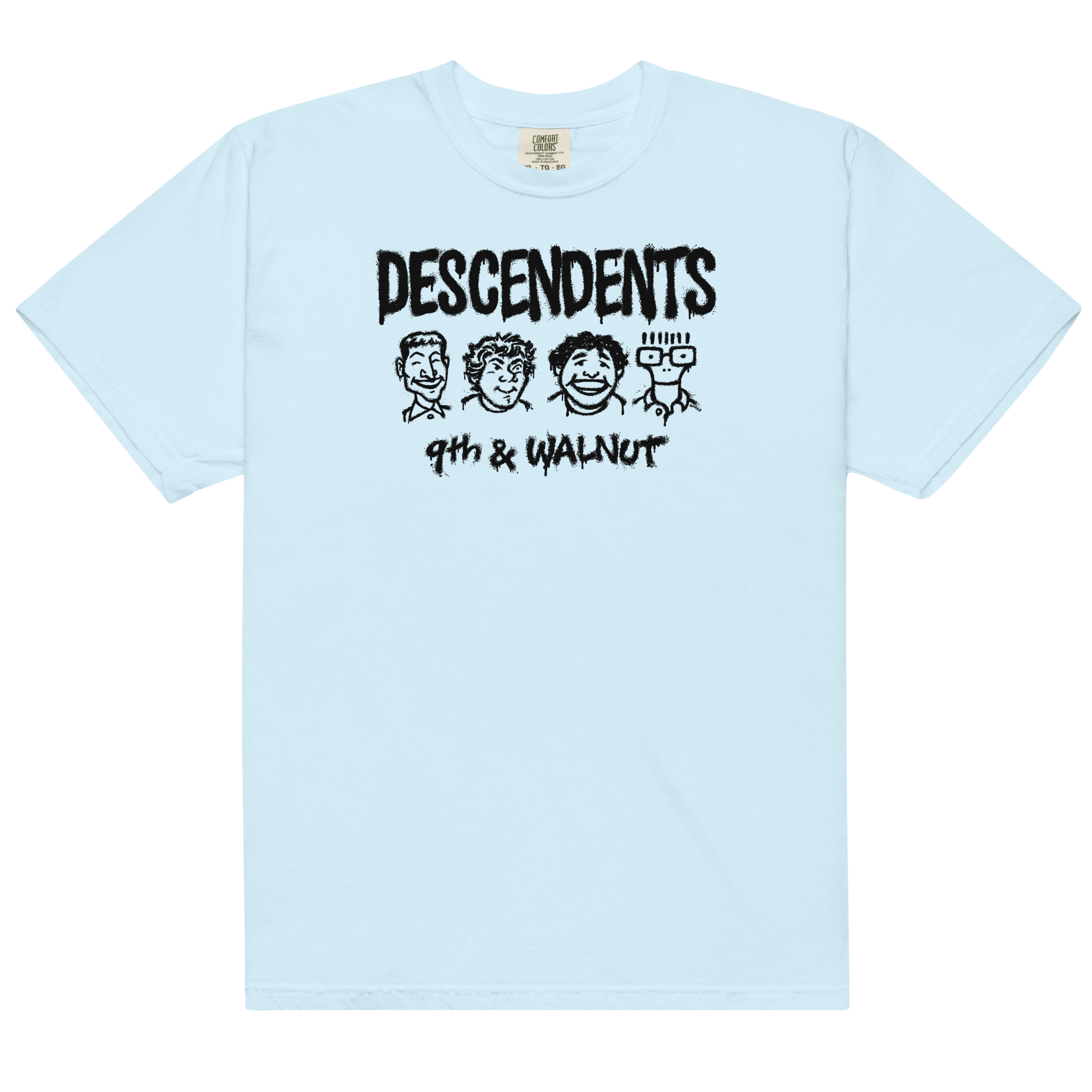 9th & Walnut T-Shirt (Light Blue)