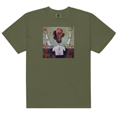 A Fight and a Crash T-Shirt (Hemp Green)