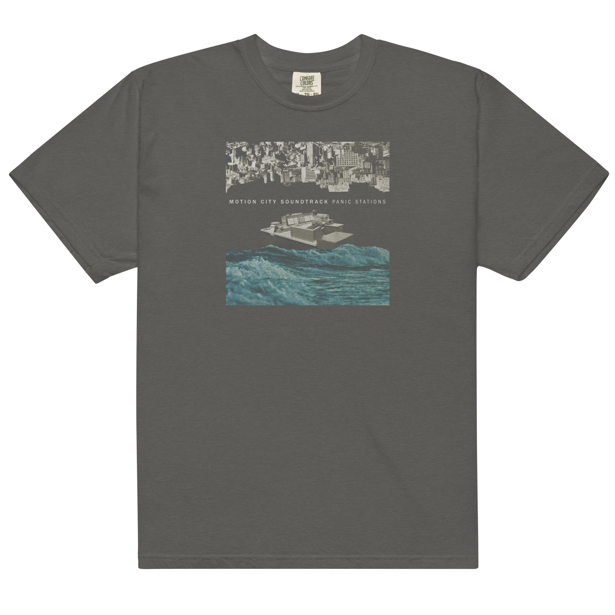 Panic Stations T-Shirt (Dark Gray)