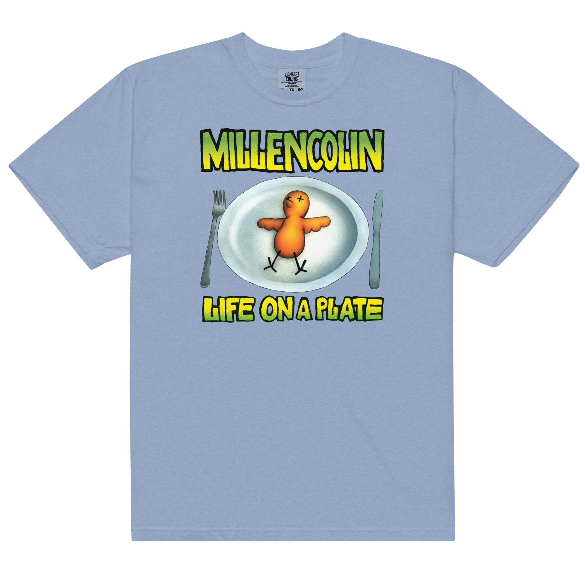 Life on a Plate T-Shirt (Blue)