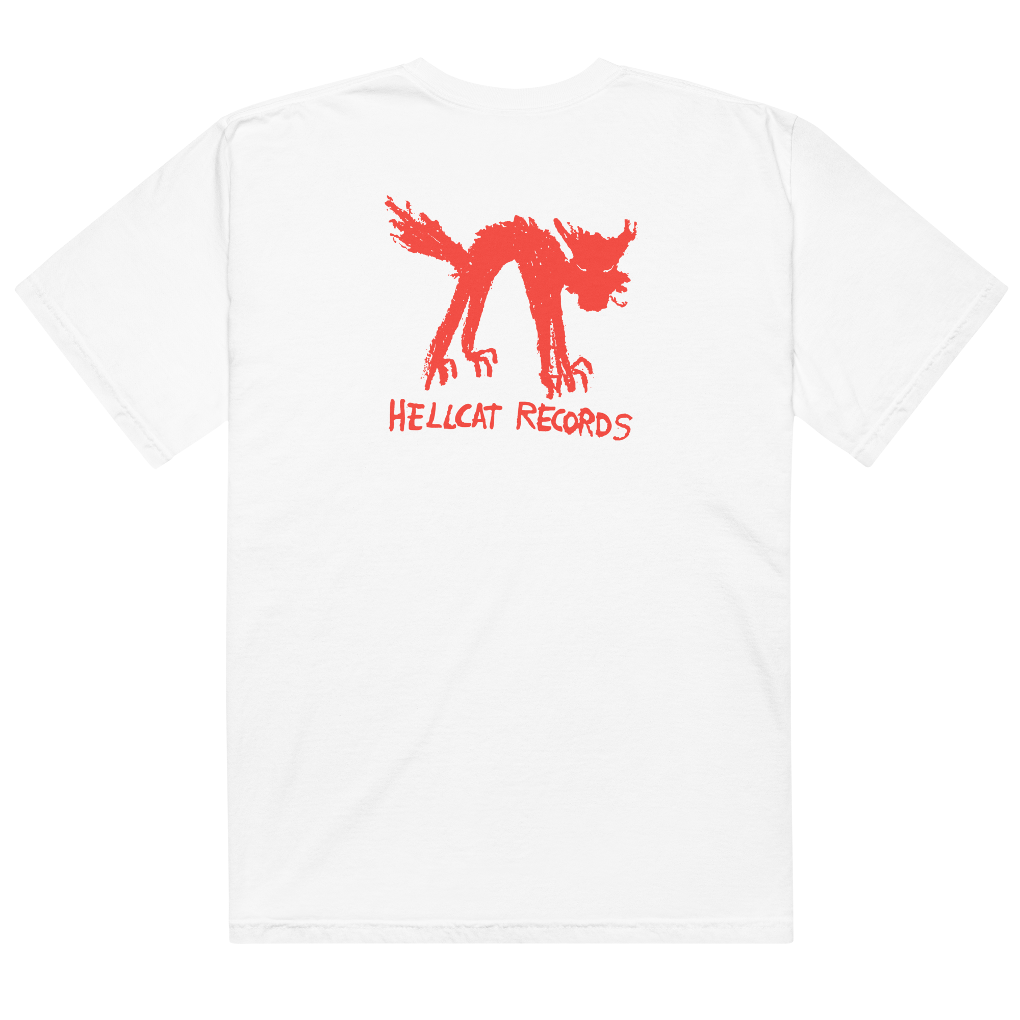 Bulldog Logo T-Shirt (White) Back