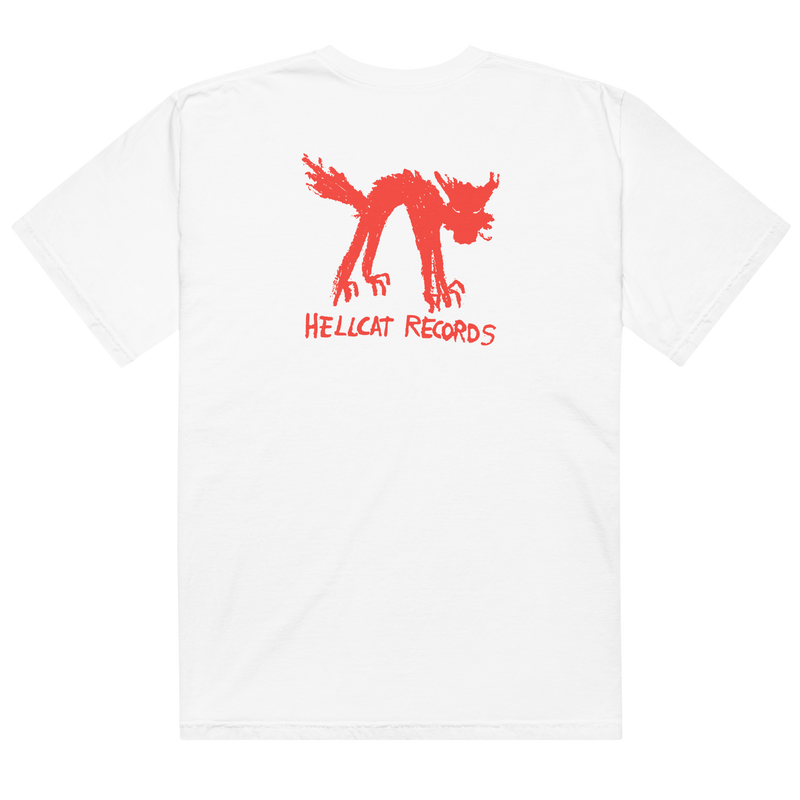 Bulldog Logo T-Shirt (White) Back
