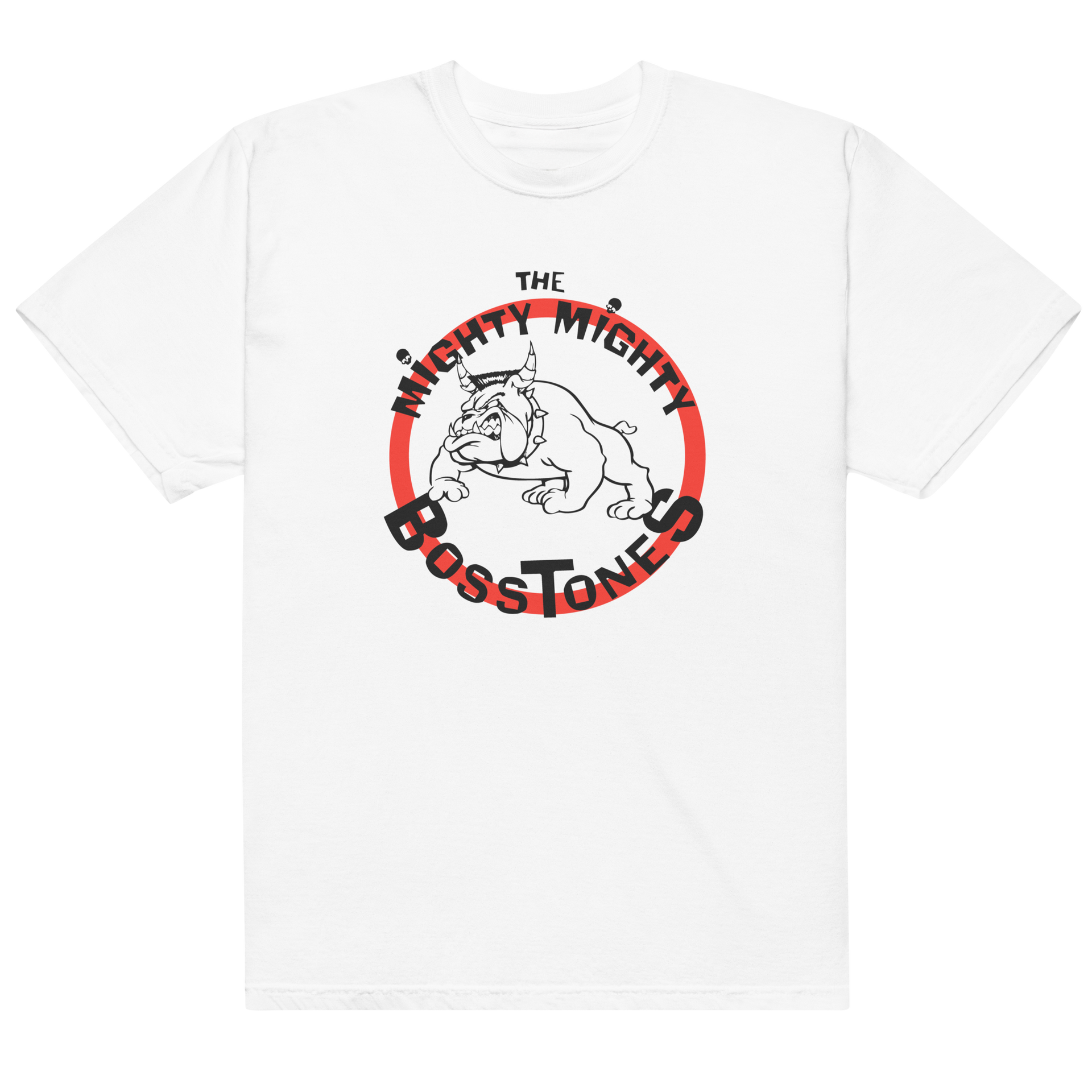 Bulldog Logo T-Shirt (White) – Epitaph Records