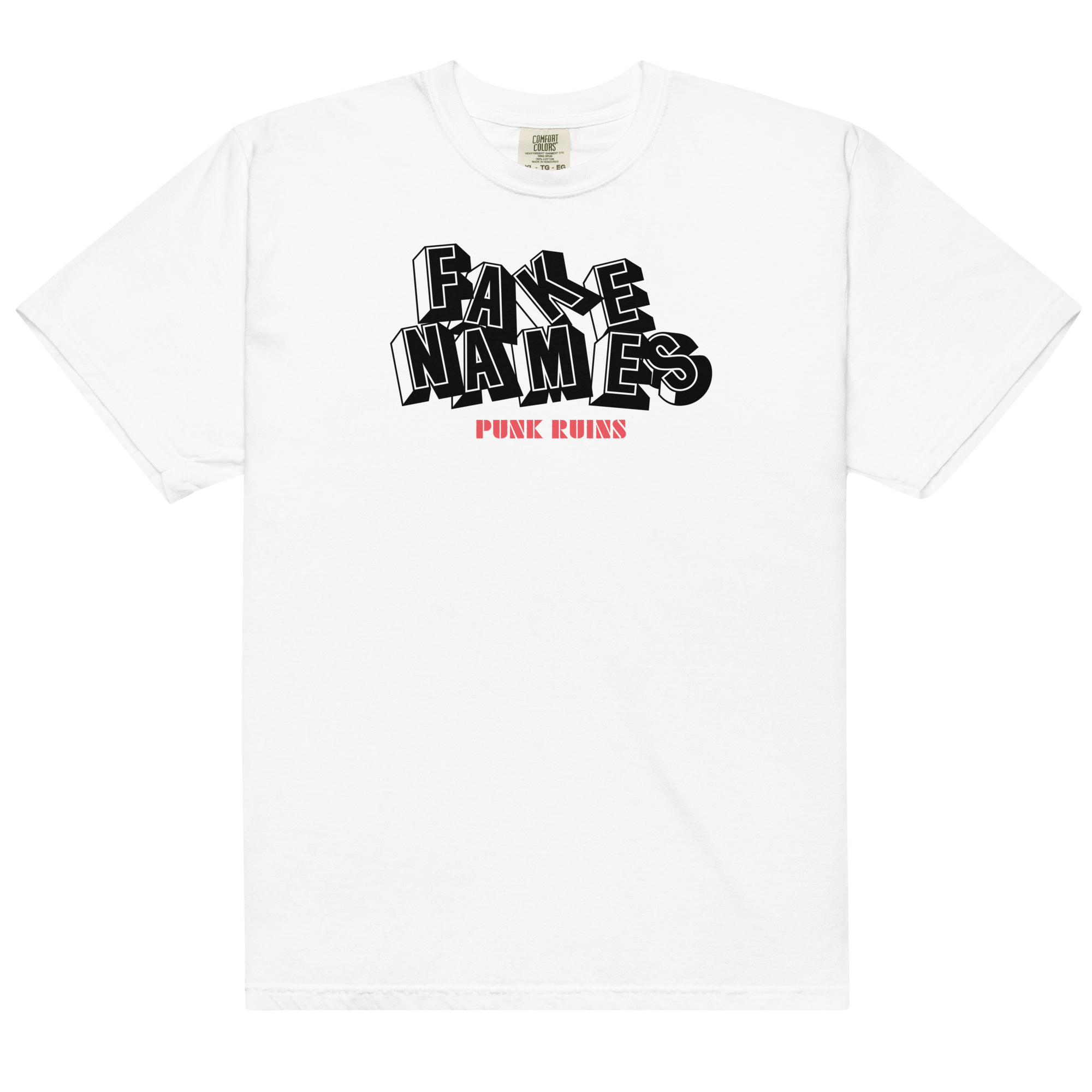 Fake Names T-Shirt (White)