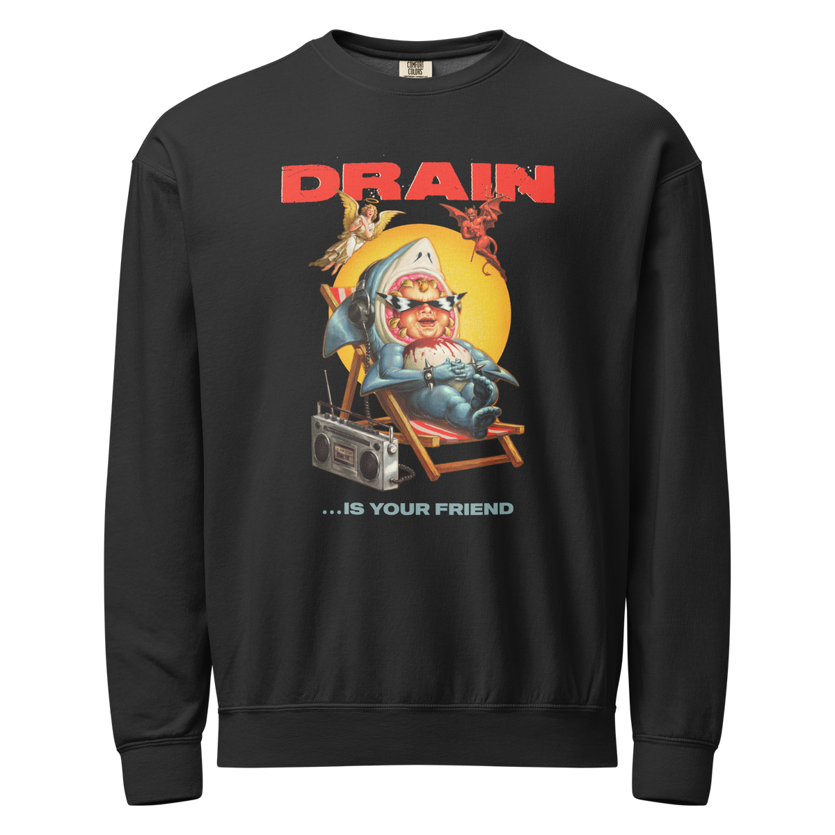 ...IS YOUR FRIEND Sweatshirt (Black)