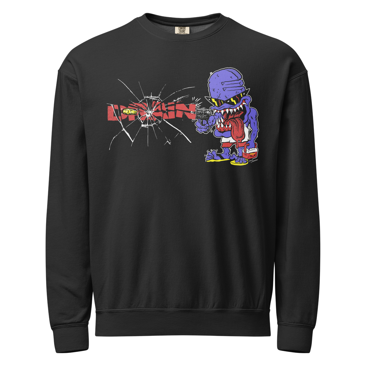 DRAIN x Epitaph Sweatshirt (Black)