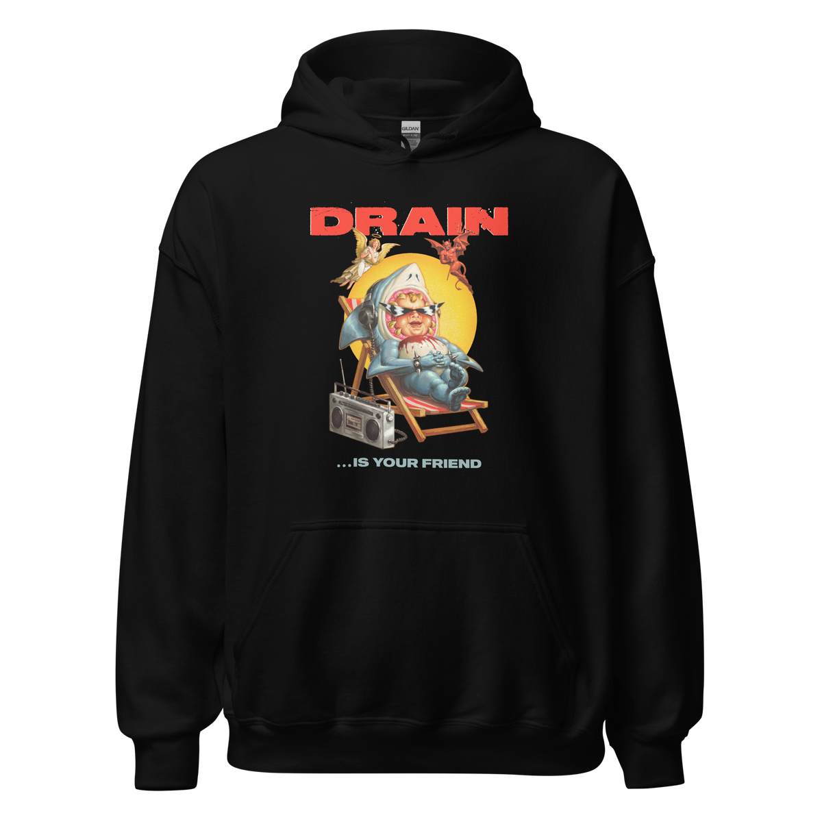 ...IS YOUR FRIEND Hoodie (Black)