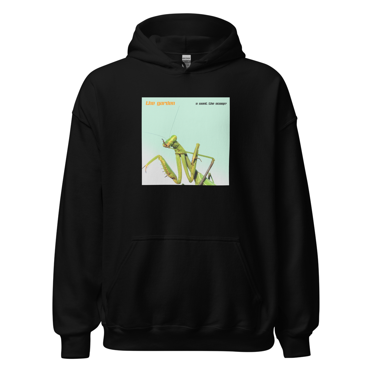 U Want The Scoop? Hoodie (Black)
