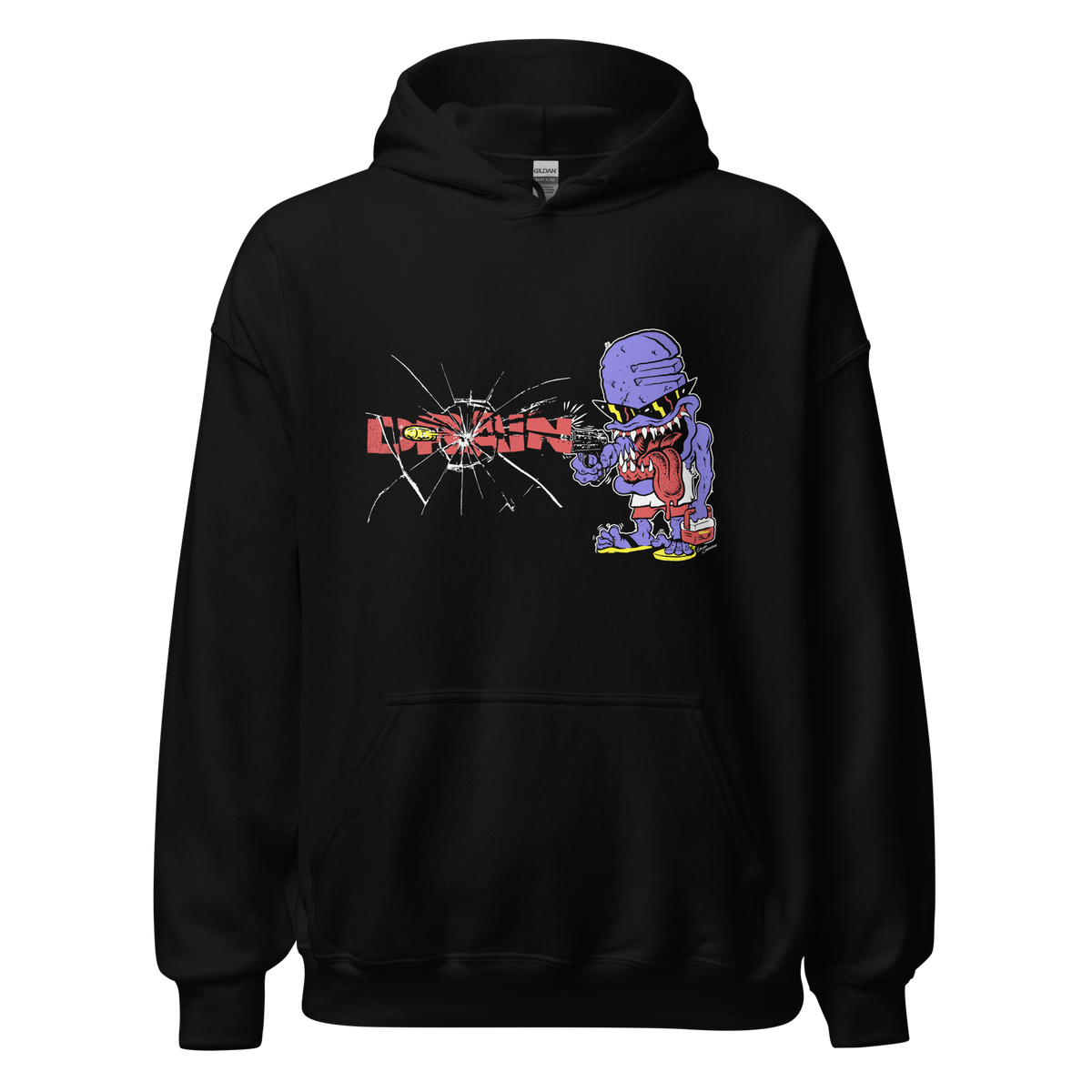 DRAIN x Epitaph Hoodie (Black)